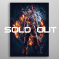 Preview: Displate Metall-Poster "Angry Tomb Raider" *AUSVERKAUFT*